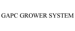 GAPC GROWER SYSTEM trademark