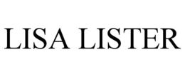 LISA LISTER trademark