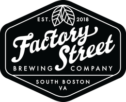 EST. 2018 FACTORY STREET BREWING COMPANY SOUTH BOSTON VA trademark