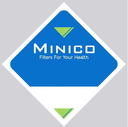 MINICO FILTERS FOR YOUR HEALTH trademark