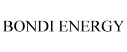 BONDI ENERGY trademark