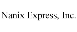 NANIX EXPRESS, INC. trademark