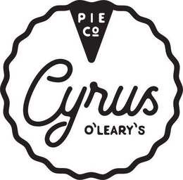 CYRUS O'LEARY'S PIE CO trademark