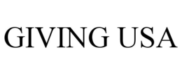 GIVING USA trademark