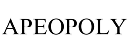 APEOPOLY trademark