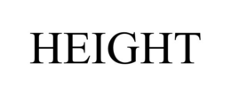 HEIGHT trademark