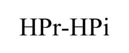 HPR-HPI trademark