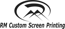 RM CUSTOM SCREEN PRINTING trademark