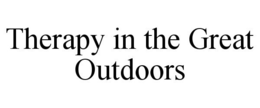 THERAPY IN THE GREAT OUTDOORS trademark
