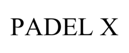 PADEL X trademark