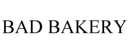 BAD BAKERY trademark
