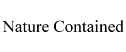 NATURE CONTAINED trademark