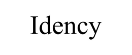 IDENCY trademark