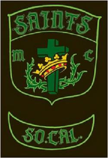 SAINTS M C SO. CAL. trademark