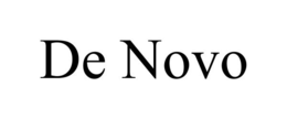 DE NOVO trademark