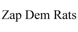 ZAP DEM RATS trademark