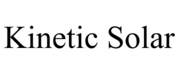 KINETIC SOLAR trademark