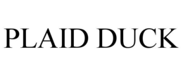 PLAID DUCK trademark