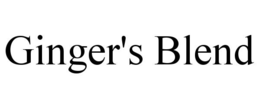 GINGER'S BLEND trademark