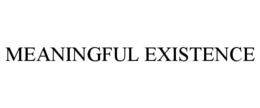MEANINGFUL EXISTENCE trademark