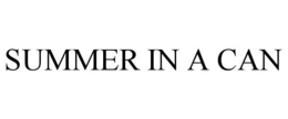 SUMMER IN A CAN trademark