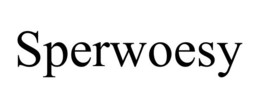 SPERWOESY trademark