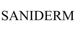 SANIDERM trademark