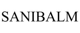 SANIBALM trademark