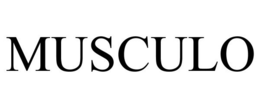 MUSCULO trademark