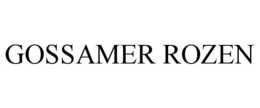 GOSSAMER ROZEN trademark