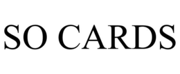 SO CARDS trademark