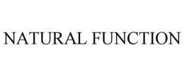 NATURAL FUNCTION trademark