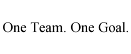 ONE TEAM. ONE GOAL. trademark