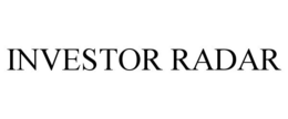 INVESTOR RADAR trademark