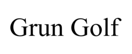 GRUN GOLF trademark