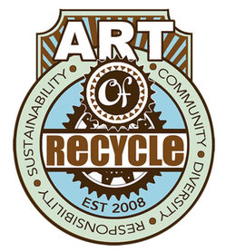ART OF RECYCLE COMMUNITY DIVERSITY RESPONSIBILITY SUSTAINABILITY EST 2008 trademark