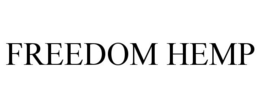 FREEDOM HEMP trademark