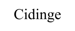 CIDINGE trademark