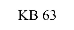 KB 63 trademark