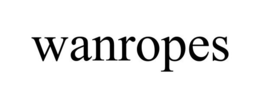 WANROPES trademark
