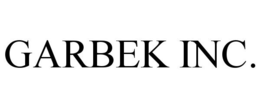GARBEK INC. trademark