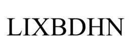 LIXBDHN trademark