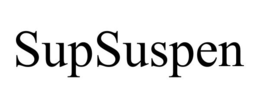 SUPSUSPEN trademark