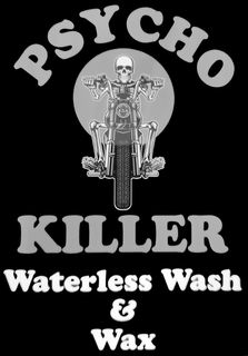 PSYCHO KILLER WATERLESS WASH & WAX trademark