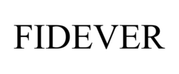 FIDEVER trademark