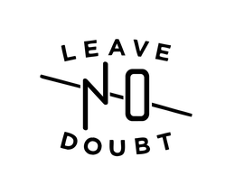 LEAVE NO DOUBT trademark