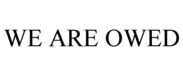 WE ARE OWED trademark