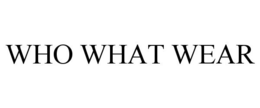 WHO WHAT WEAR trademark