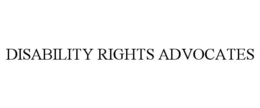DISABILITY RIGHTS ADVOCATES trademark
