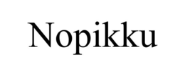 NOPIKKU trademark
